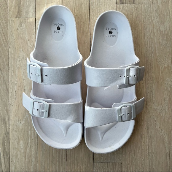 Shade & Shore Shoes - White sandals